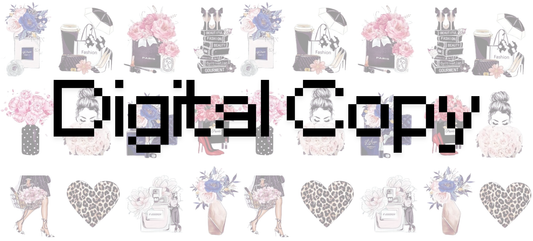 Floral girl designer- Digital Transparent PNG File