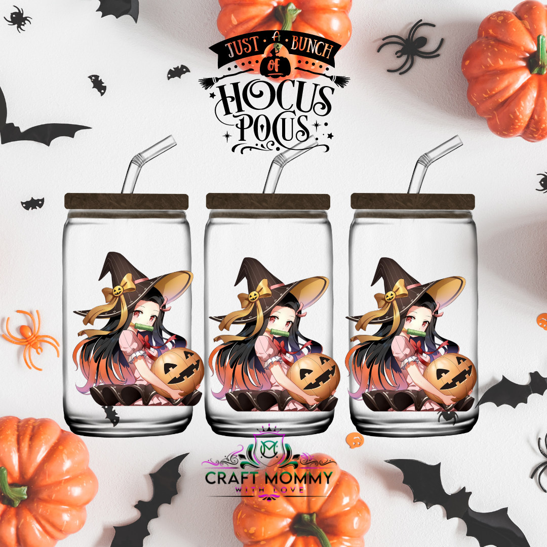 Halloween 1050-  UV DTF Wrap 16 oz