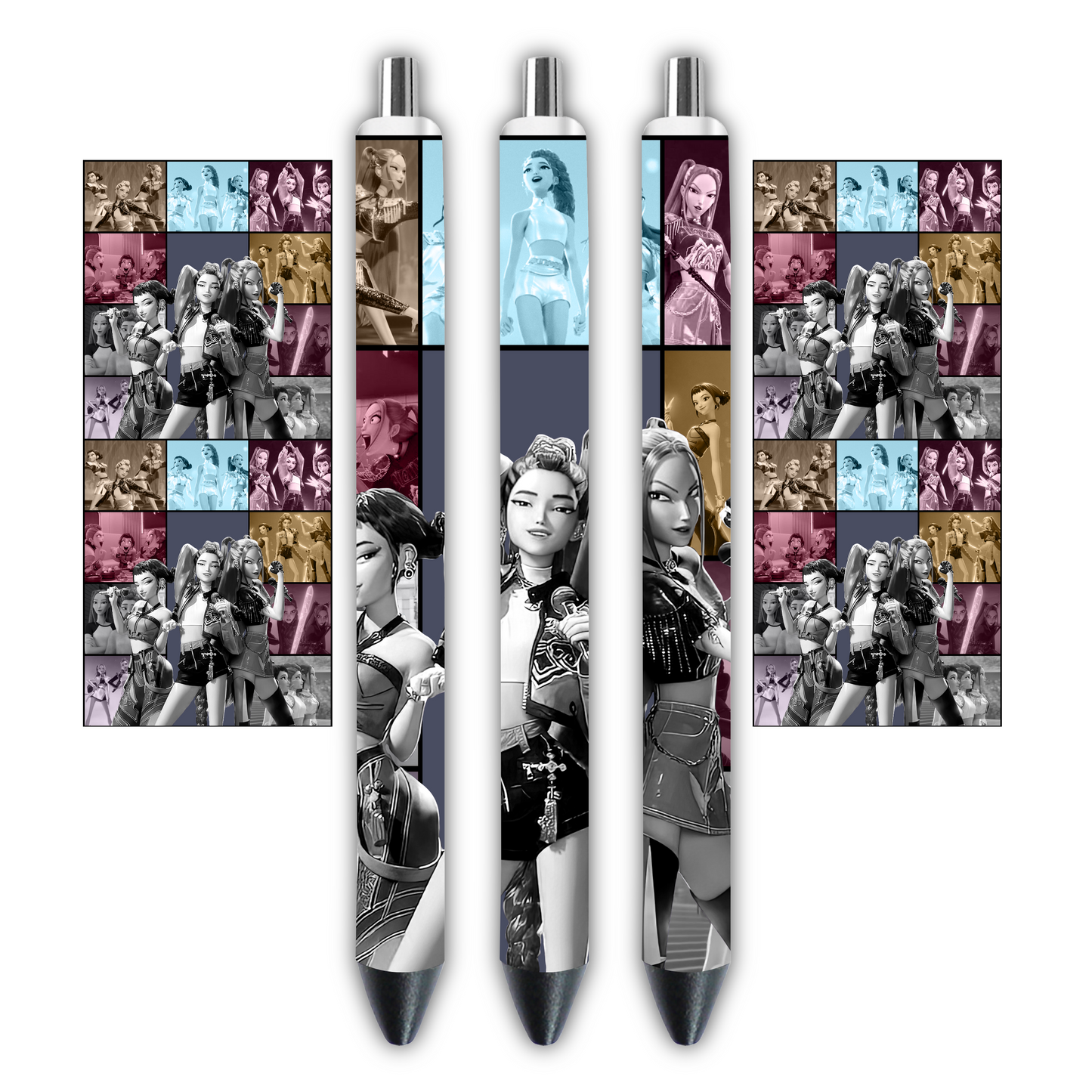 Huntrix era 002- Pen wrap 1.3 x 4.3 inches
