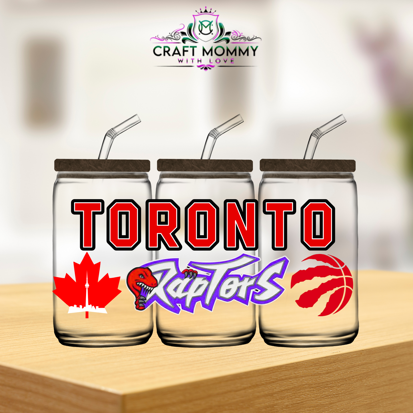 Toronto Raptors - UV DTF wrap 16oz