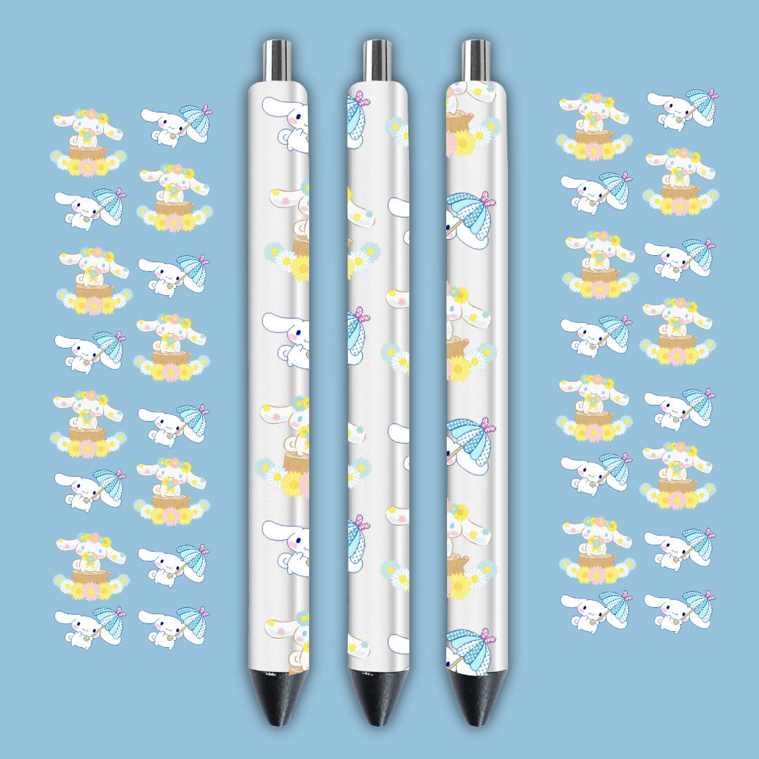 8pcs pen wrap 1 x 3.5 inches