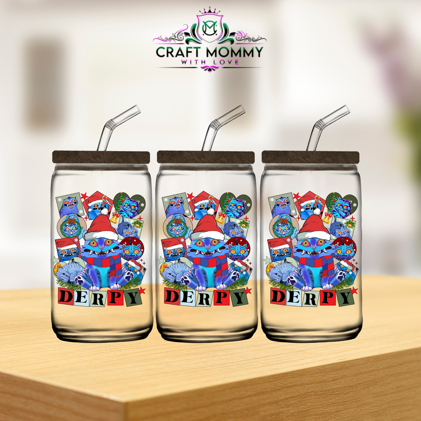 Kpop Demon Hunter Christmas Collection 16oz -UV DTF Wrap