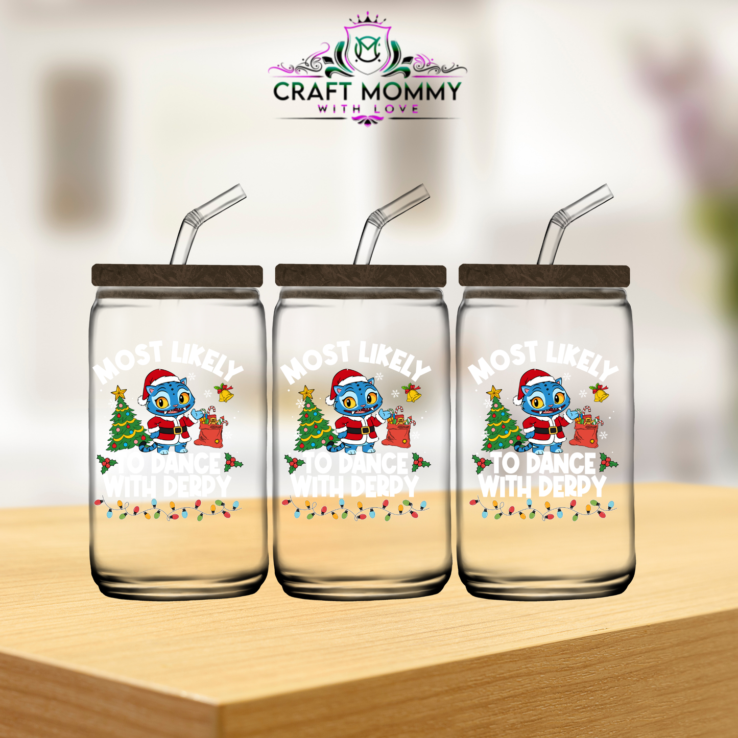 Kpop Demon Hunter Christmas Collection 16oz -UV DTF Wrap