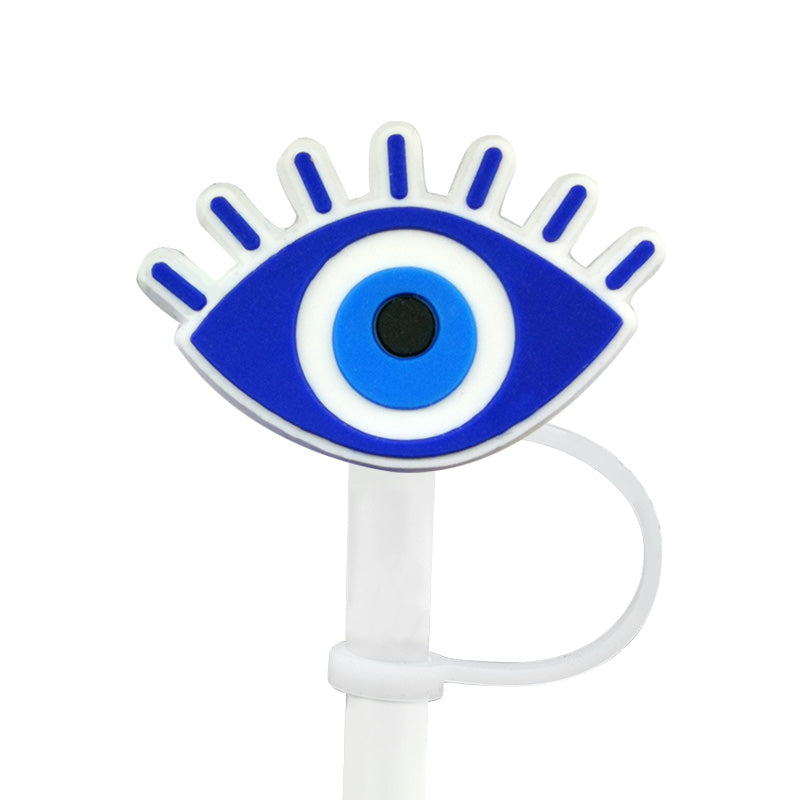 Evil eye Straw cover