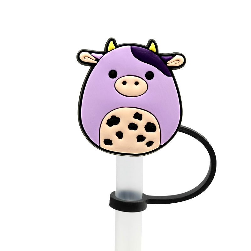 Moo Purple Straw cover