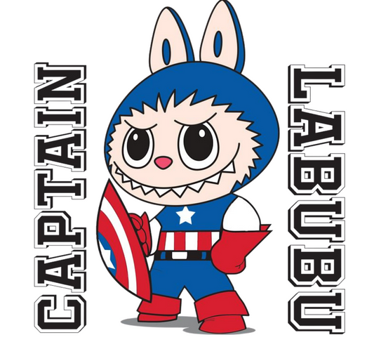 Captain Labubu-  DTF TRANSFER Prints