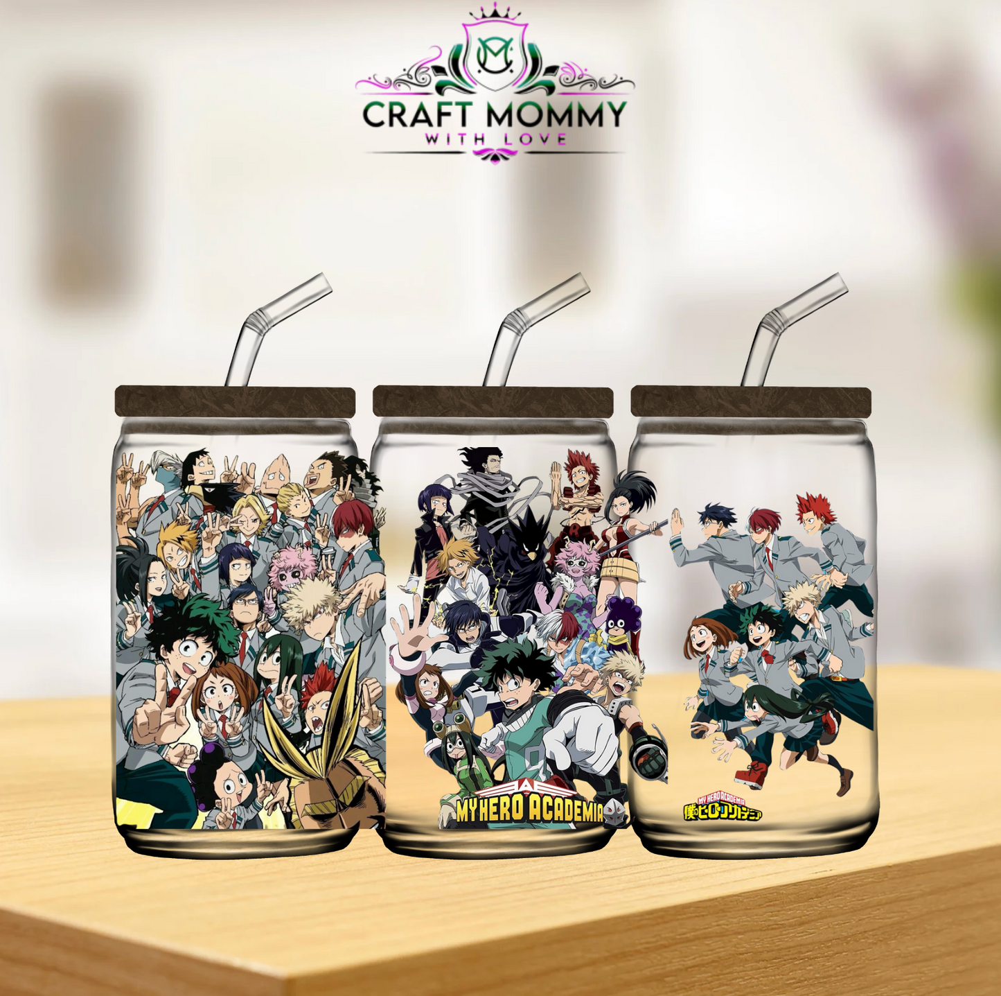My Hero Academy Style 002 - UV DTF wrap