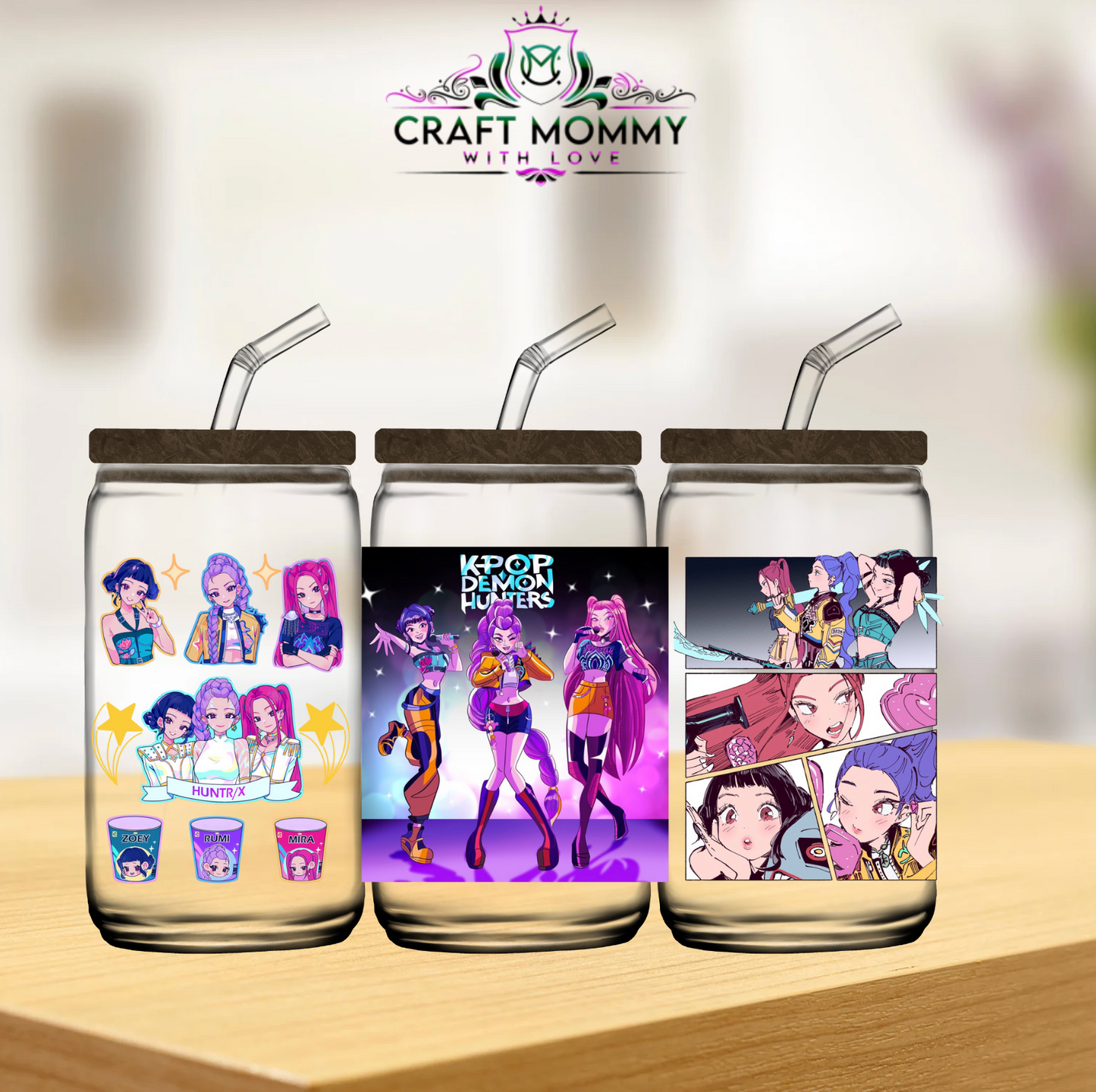 Kpop Demon Hunters  - UV DTF wrap