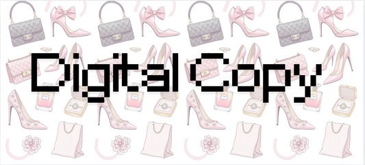 Girly stuff - Digital Transparent PNG File