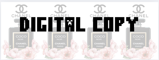 Black Perfume- Digital Transparent PNG File