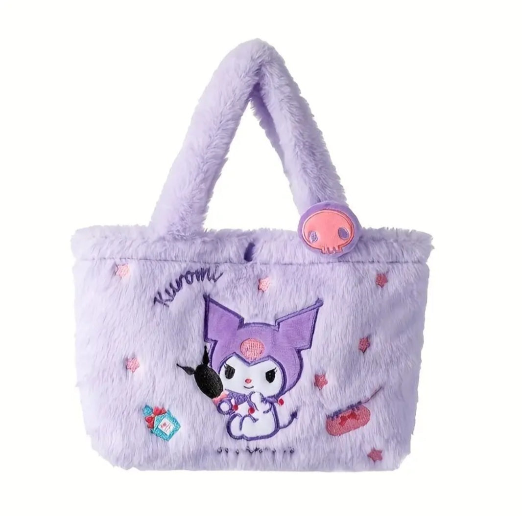 Fluffy Sanri-o tote bag