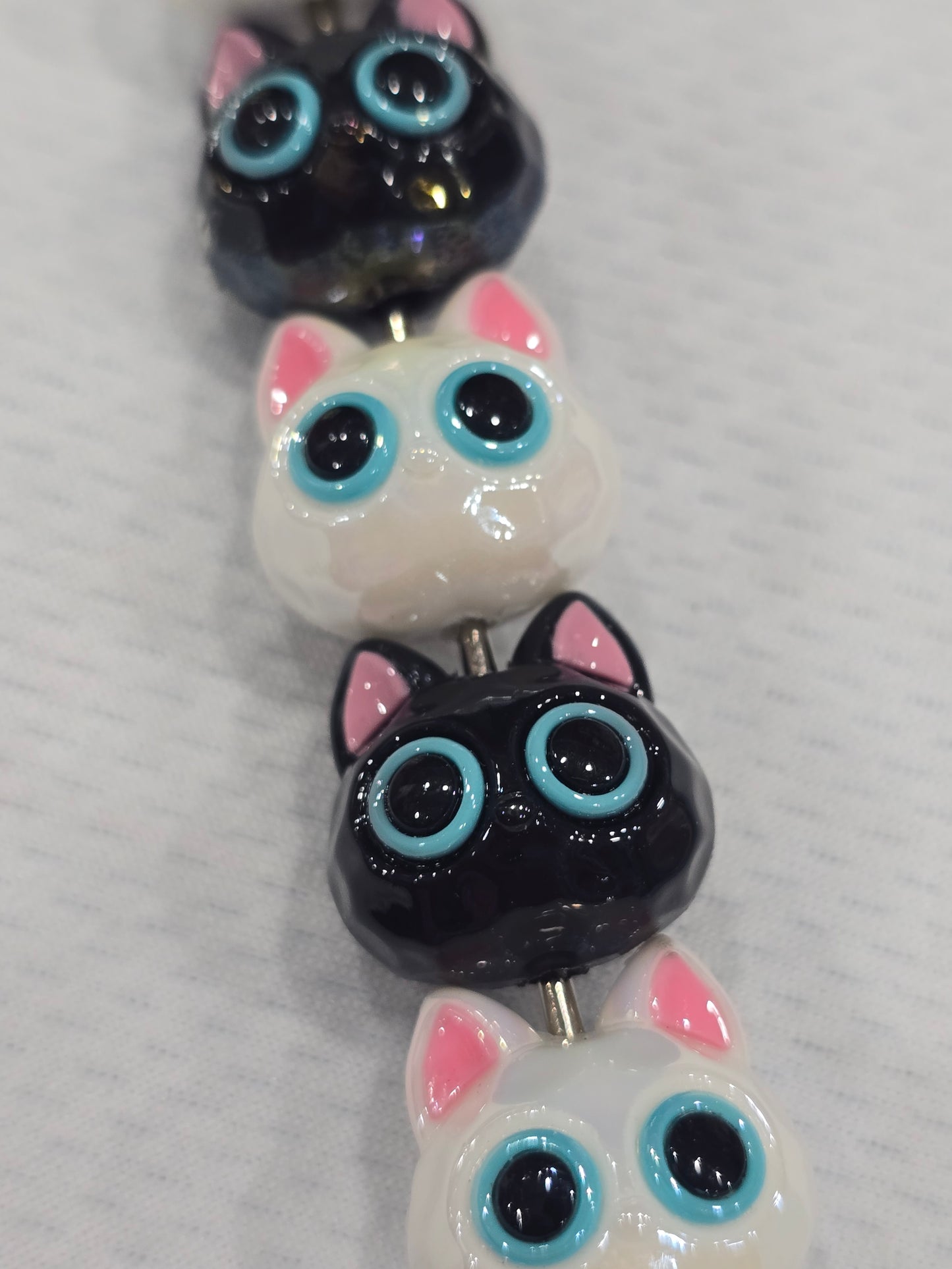 3D Cat beads 5pcs/pack