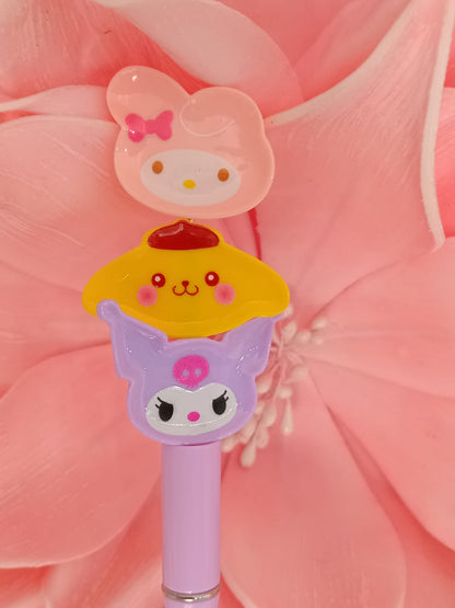 Sanrio head beads (can fit pen)