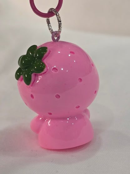 Handmade with love keychain Pink cutesy popmart