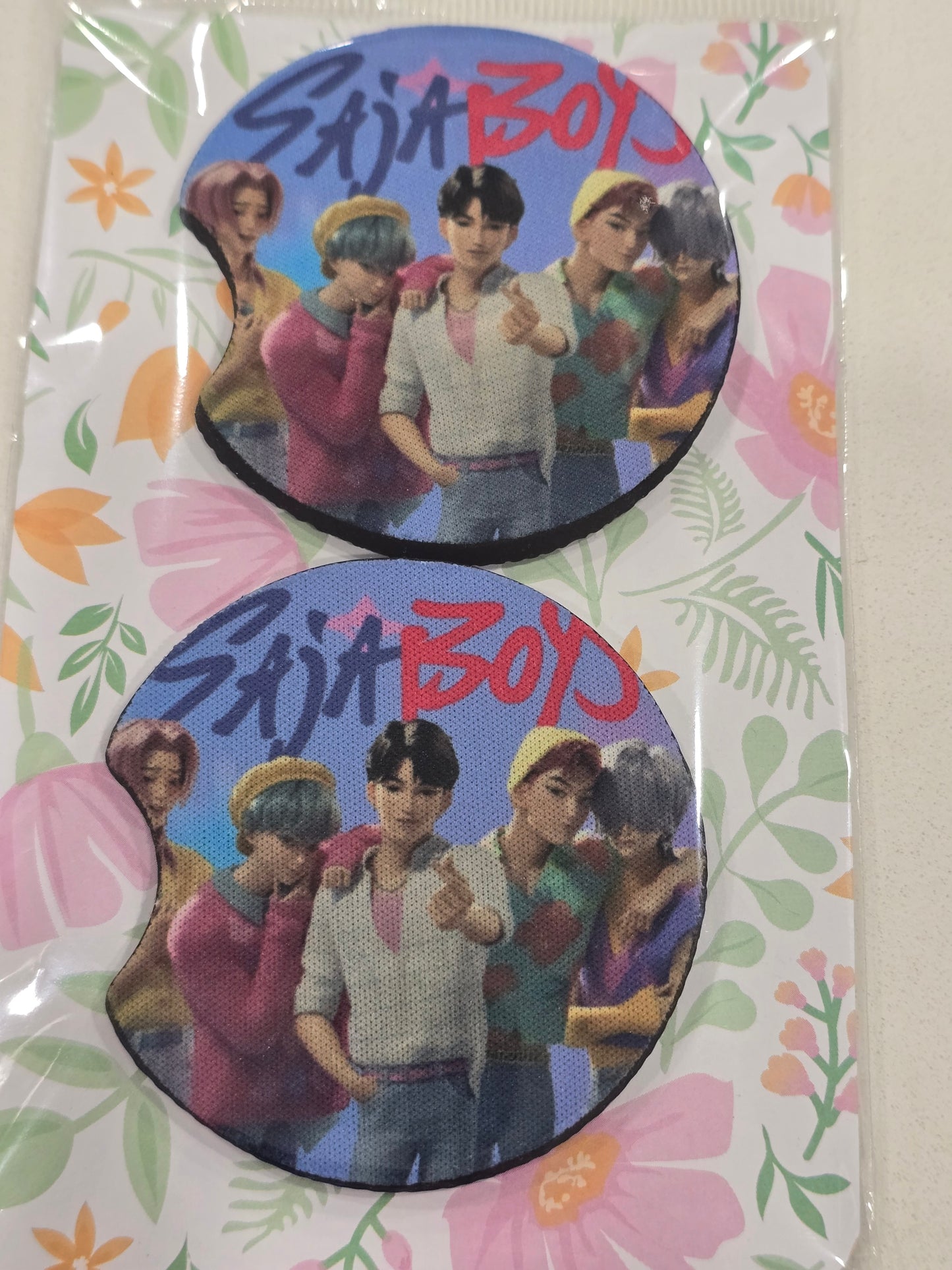 Car coaster set 2pcs