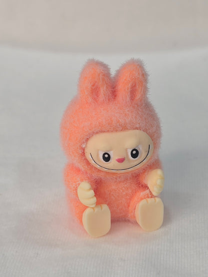 Labubu orange- 3D Charms Keychain