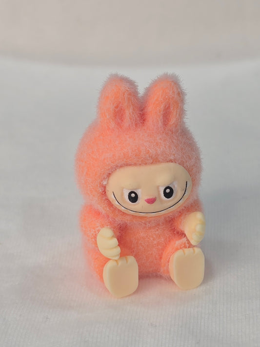 Labubu orange- 3D Charms Keychain