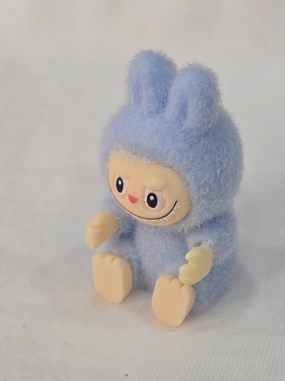 Labubu blue- 3D Charms Keychain