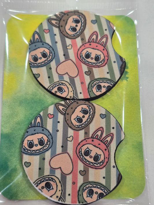 Car coaster set 2pcs