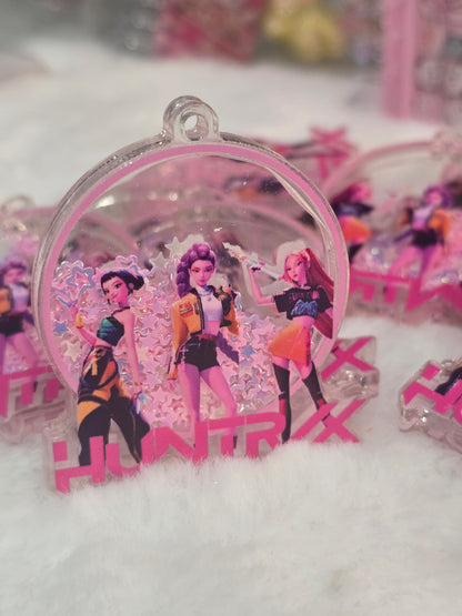 KPDH- Huntrix pink  Acrylic Shaker