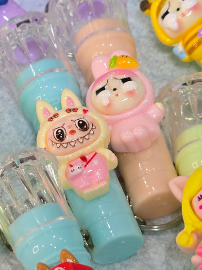 Popmart and Sansan set of 3 mini flashlight