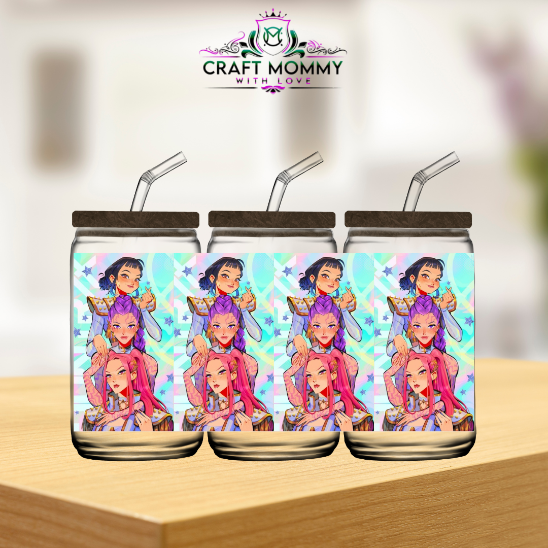 Huntrix 006 - UV DTF wrap