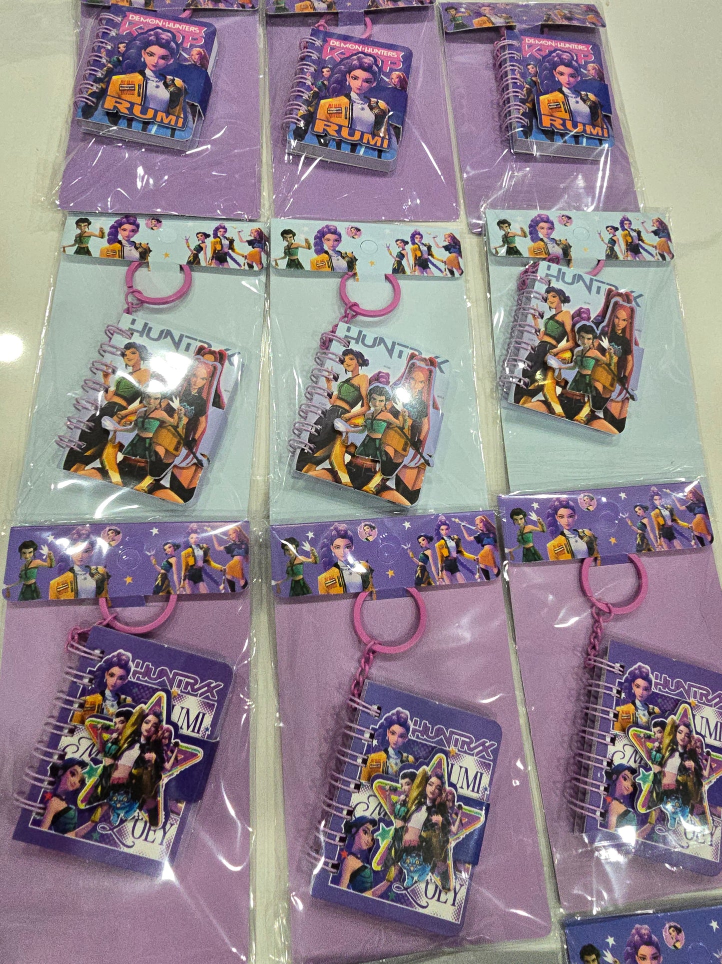 Kpop Notebook Keychain