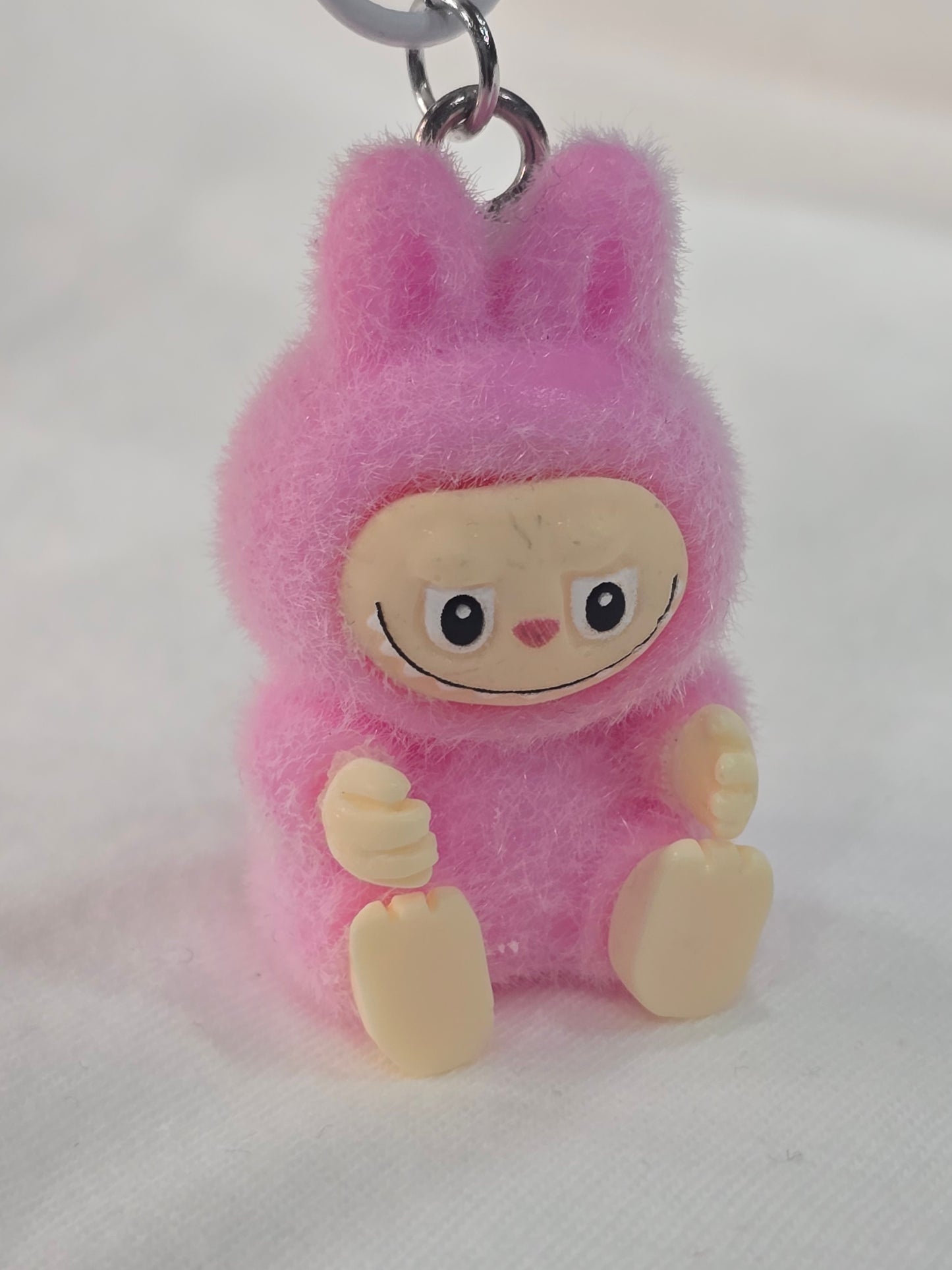 Labubu pink- 3D Charms Keychain