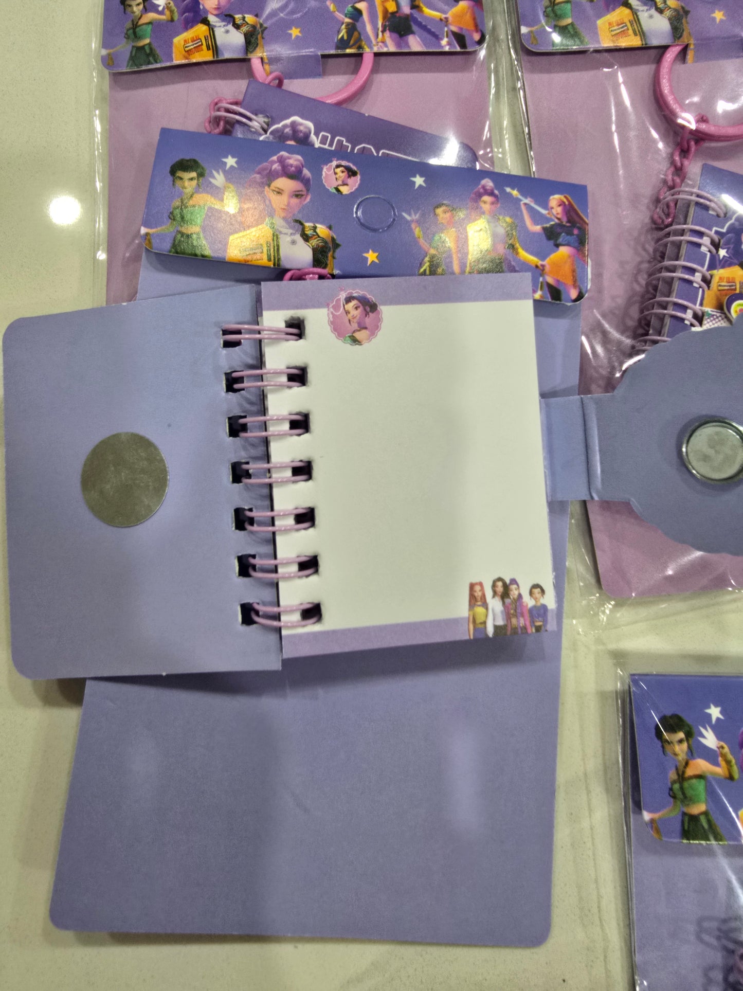 Kpop Notebook Keychain