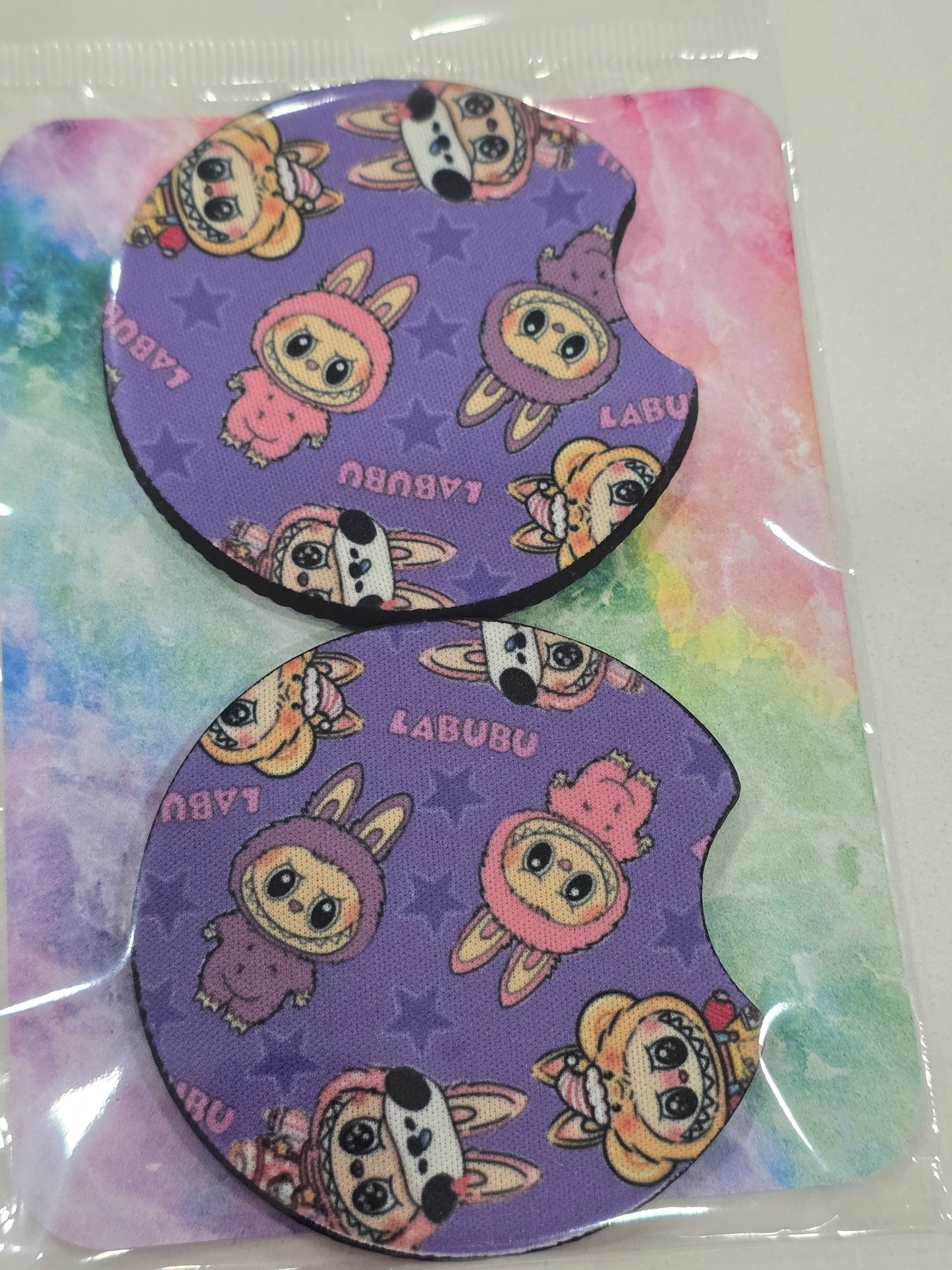 Car coaster set 2pcs