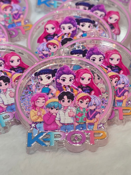 KPDH- Saja boys and huntrix Acrylic Shaker with hole