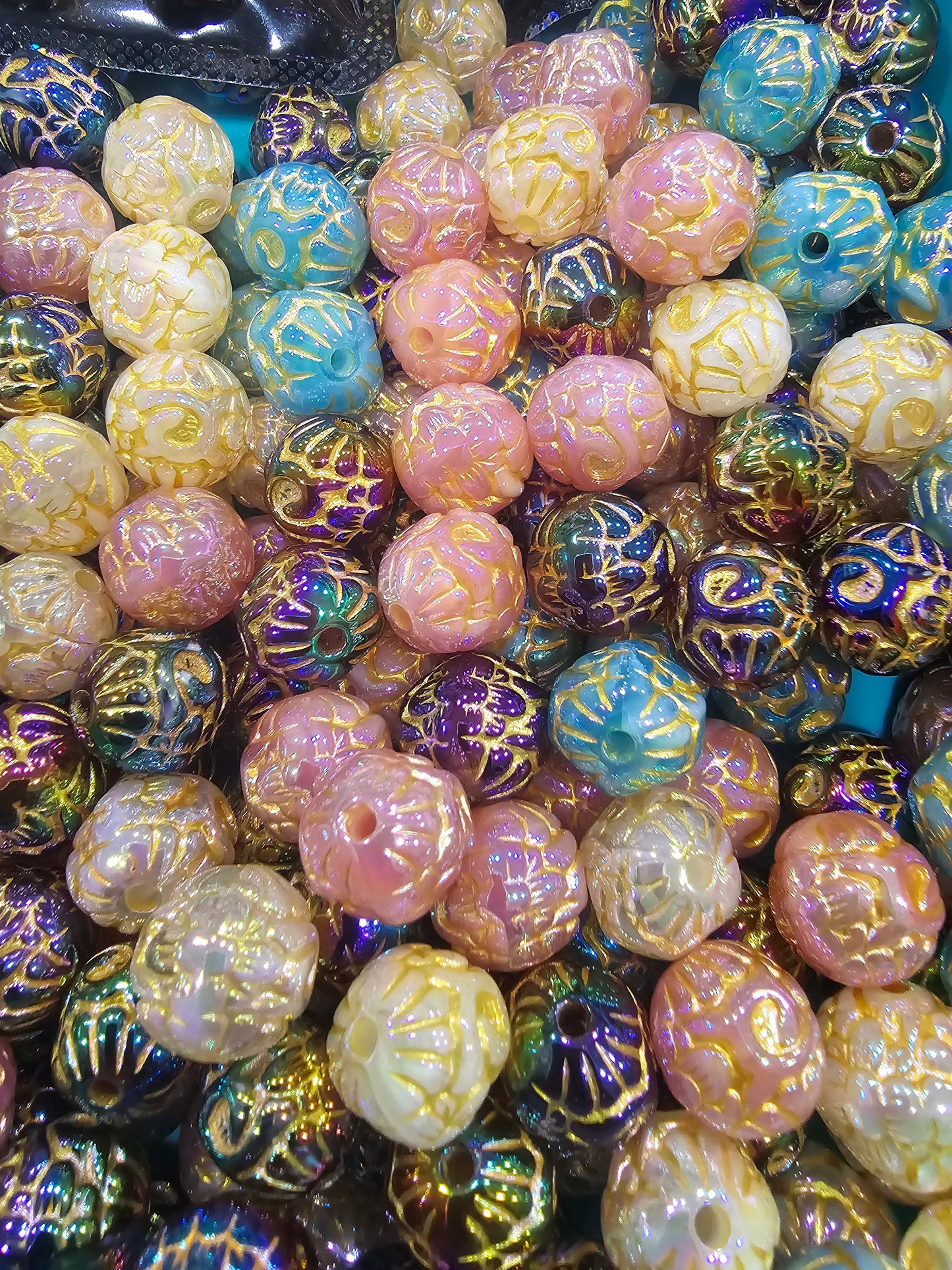 vintage style 16mm beads