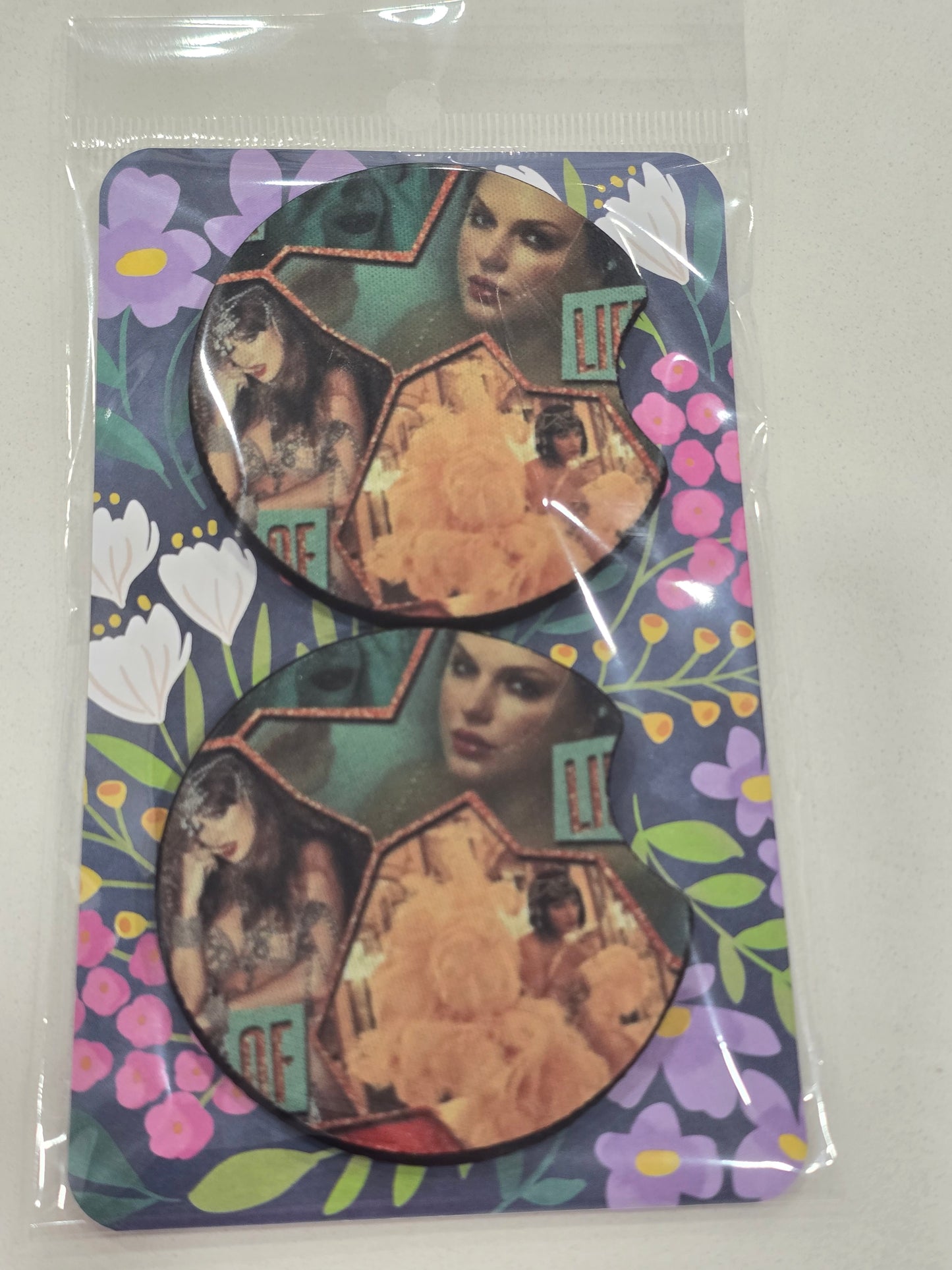 Car coaster set 2pcs