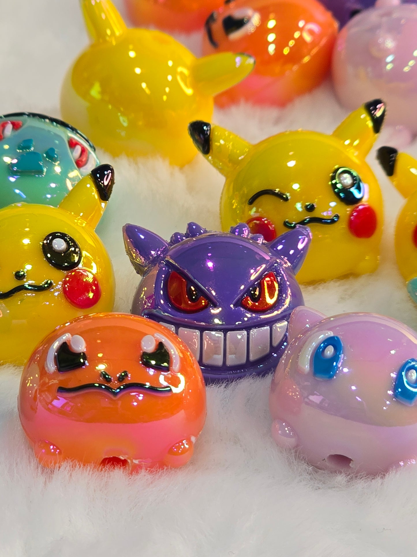Pkemon Silicon beads