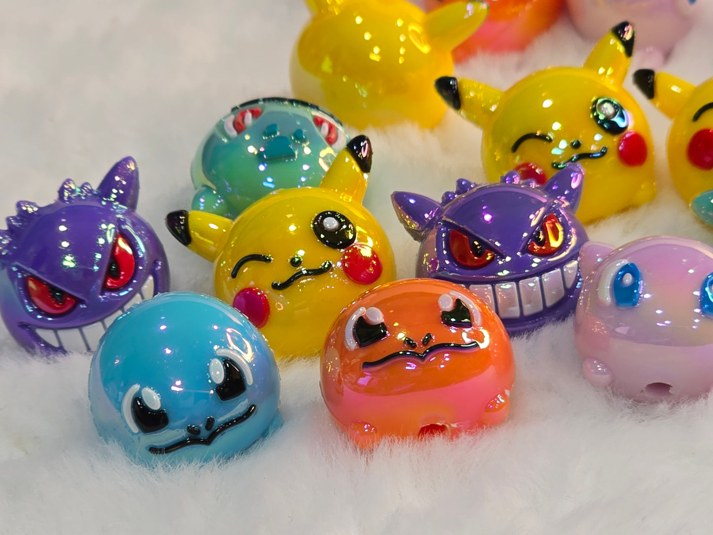 Pkemon Silicon beads