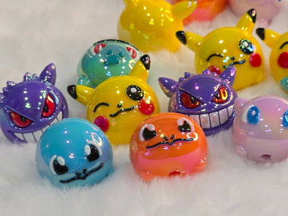 Pkemon Silicon beads