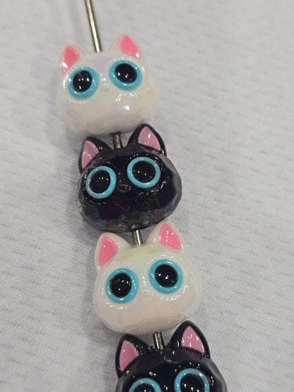3D Cat beads 5pcs/pack