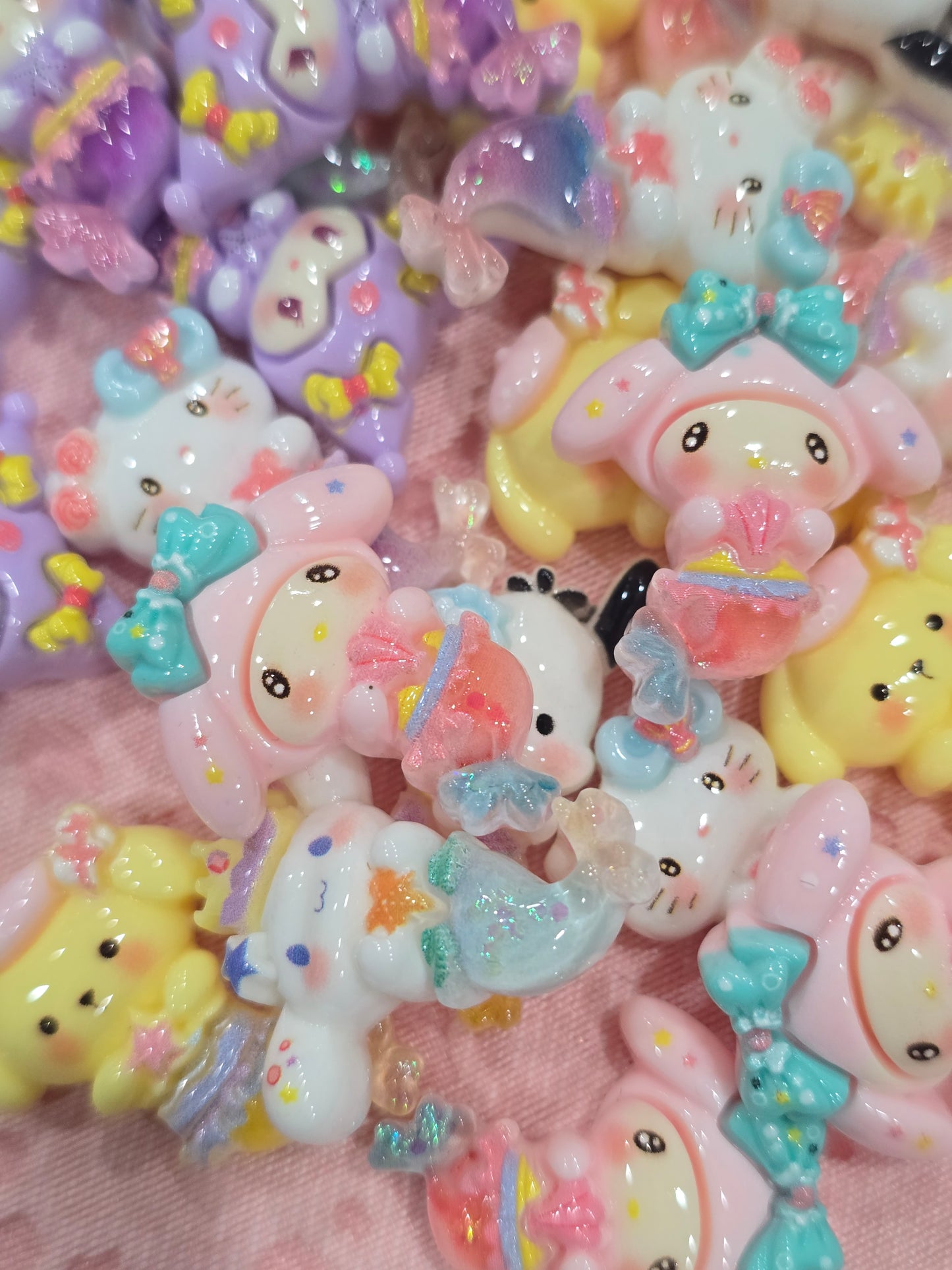 San San mermaid mix charms