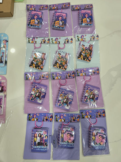 Kpop Notebook Keychain