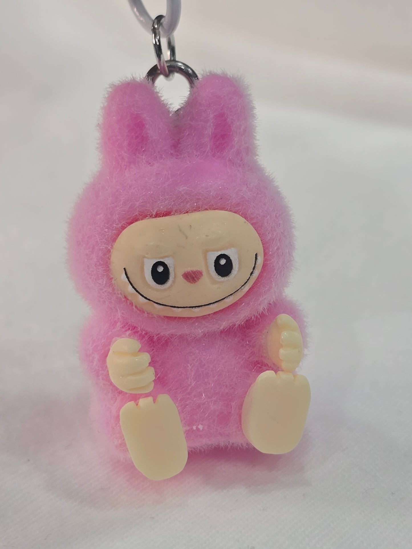 Labubu pink- 3D Charms Keychain