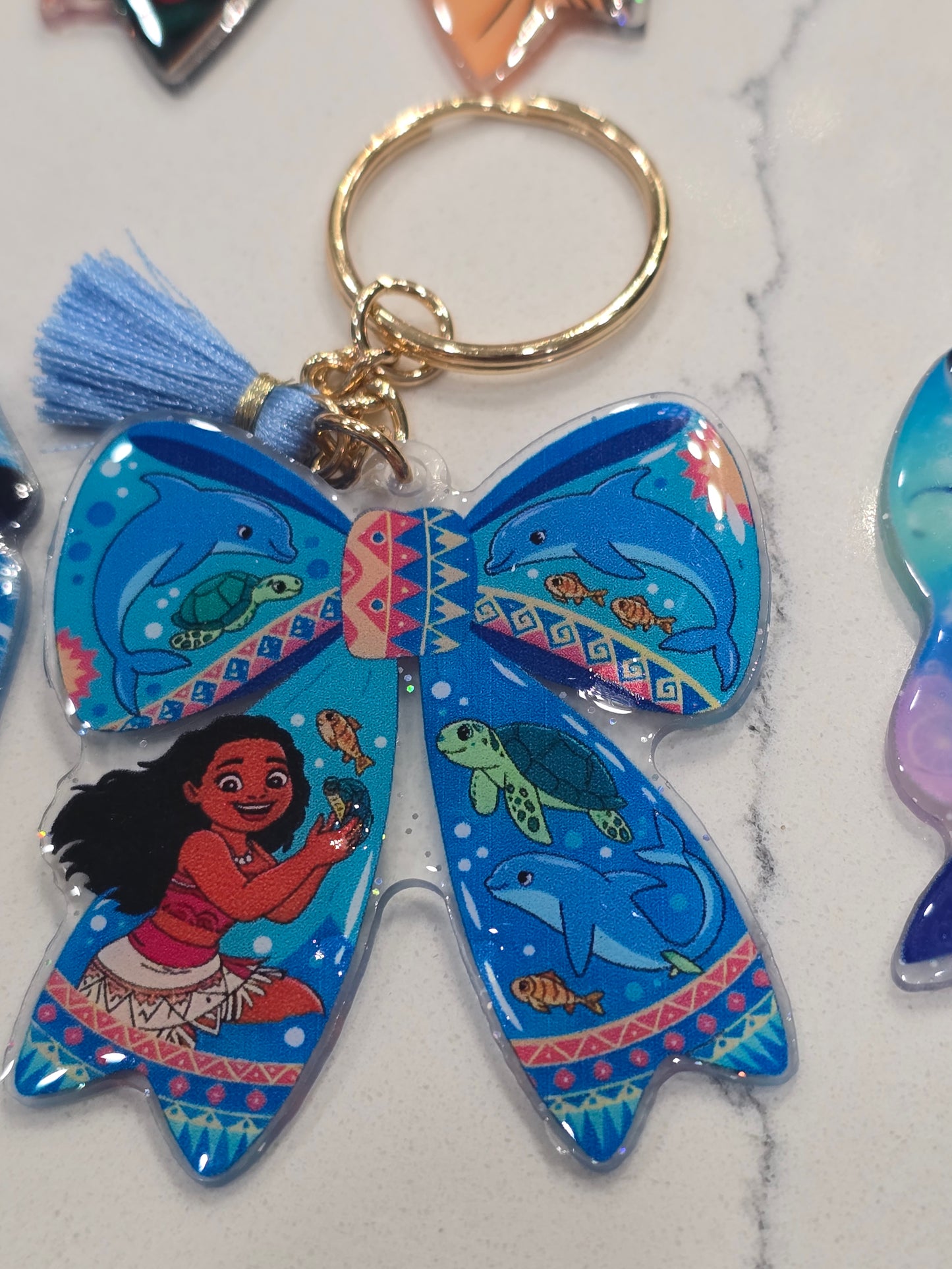 Moana- Acrylic laser cut keychain