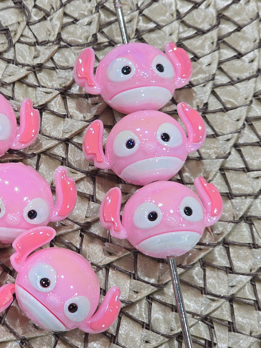 3D Pink Angel Ailen - 5pcs/pack