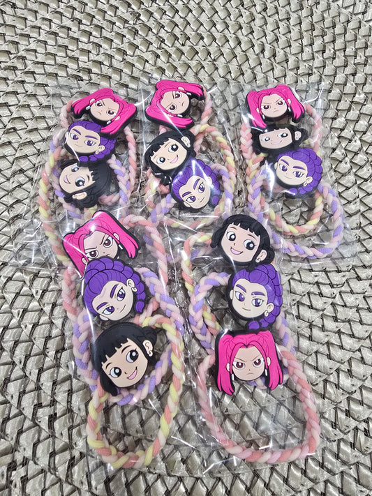 Kpop Dmon Hnter Scruchies Set