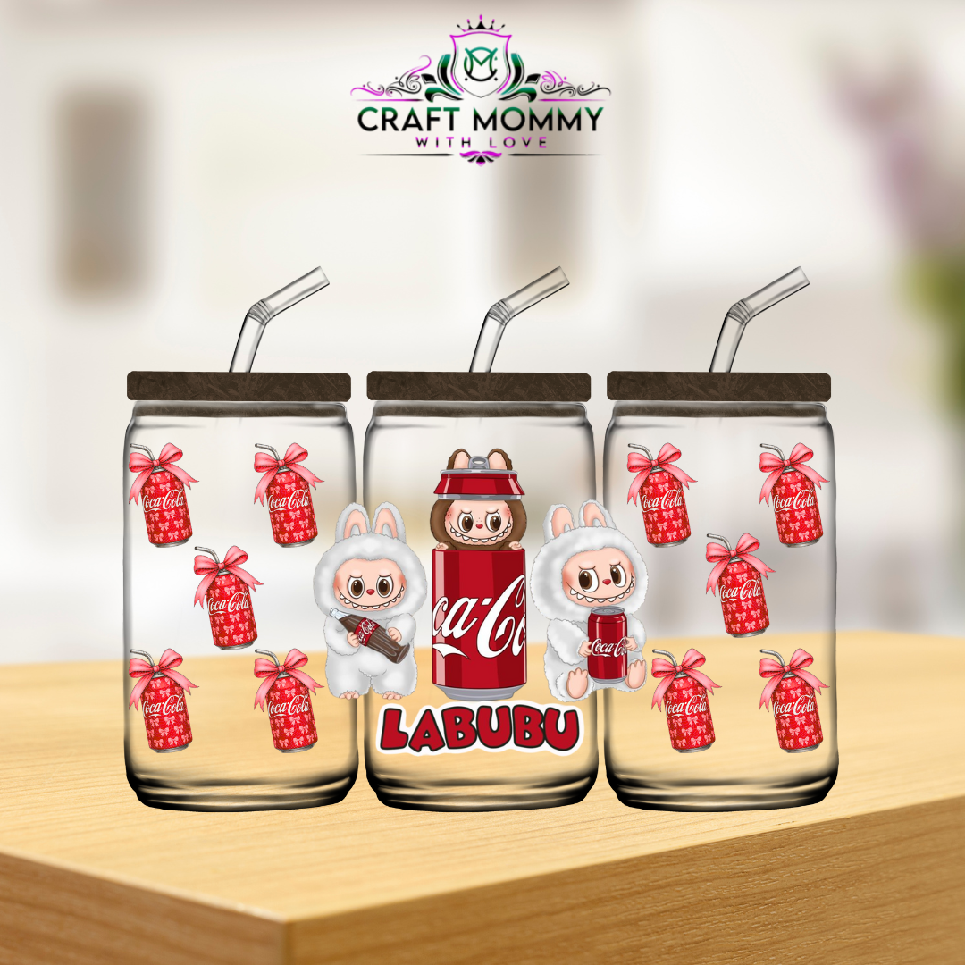 Coca cola Labubu - UV DTF wrap