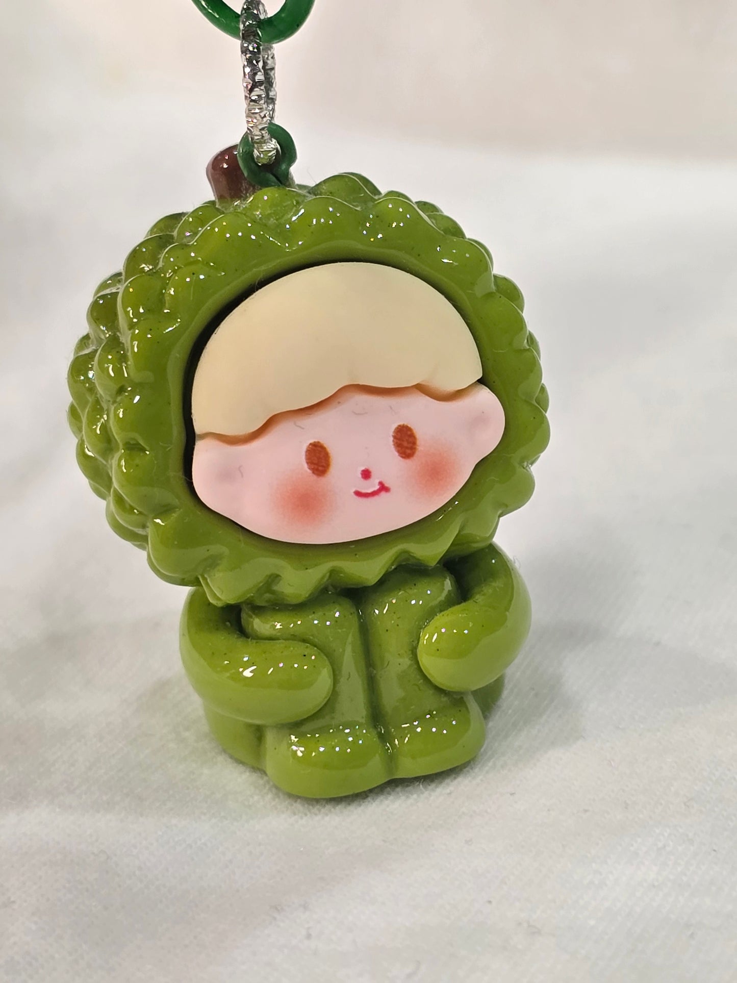 Handmade with love keychain green cutesy popmart