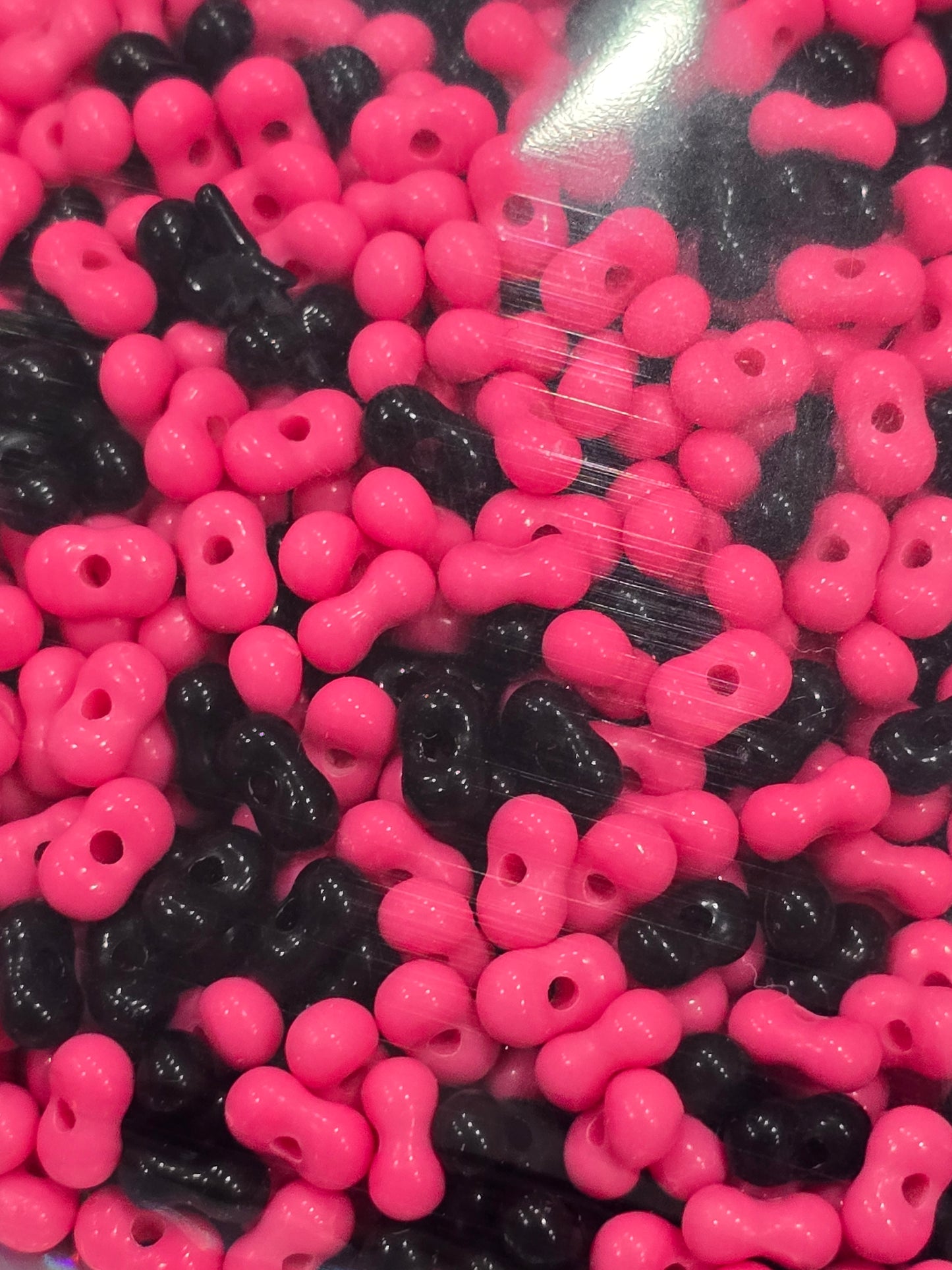 Peanut beads- 4mm 50grams