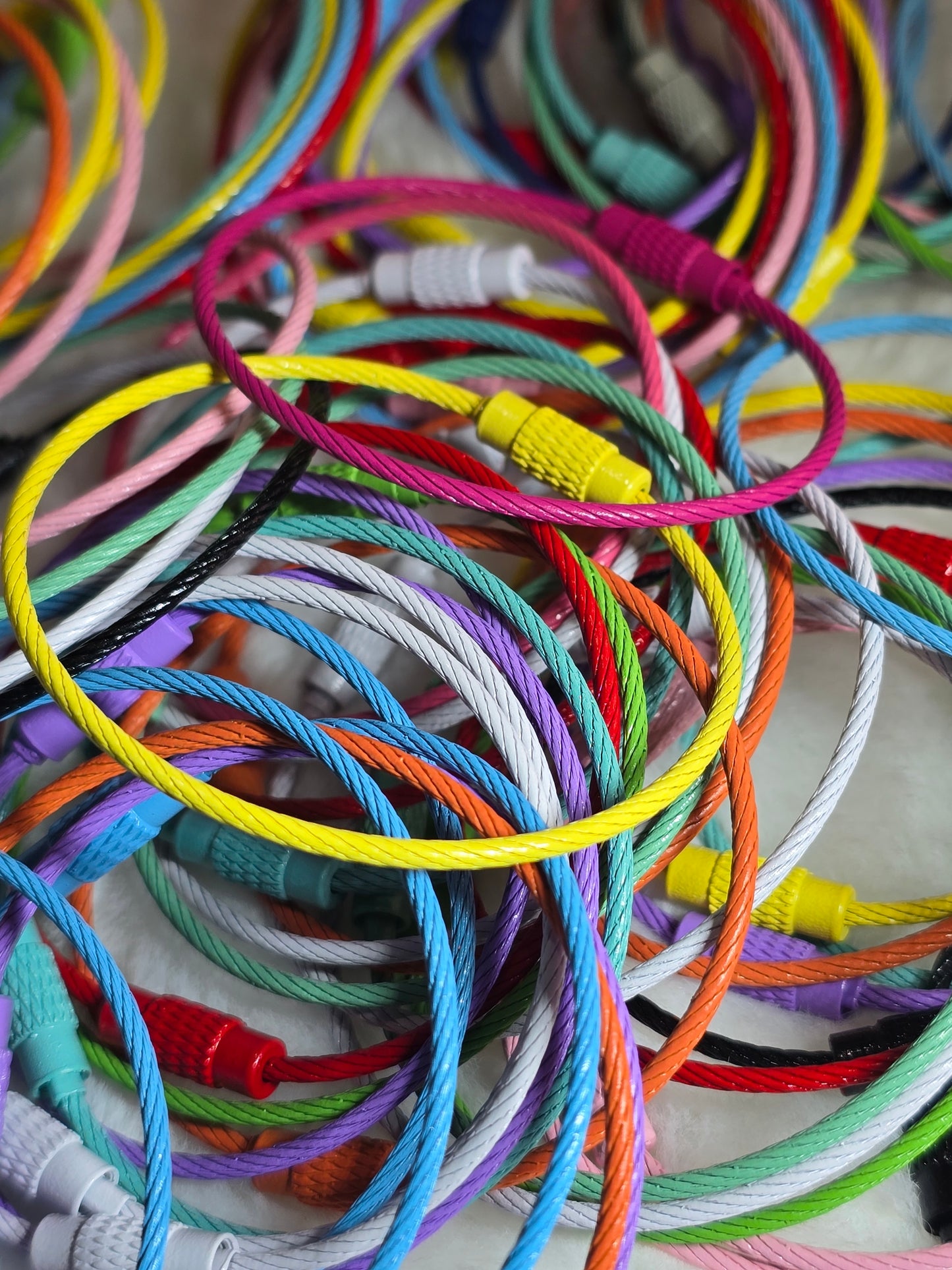 50mm wire ring for keychain