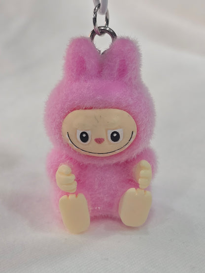 Labubu pink- 3D Charms Keychain