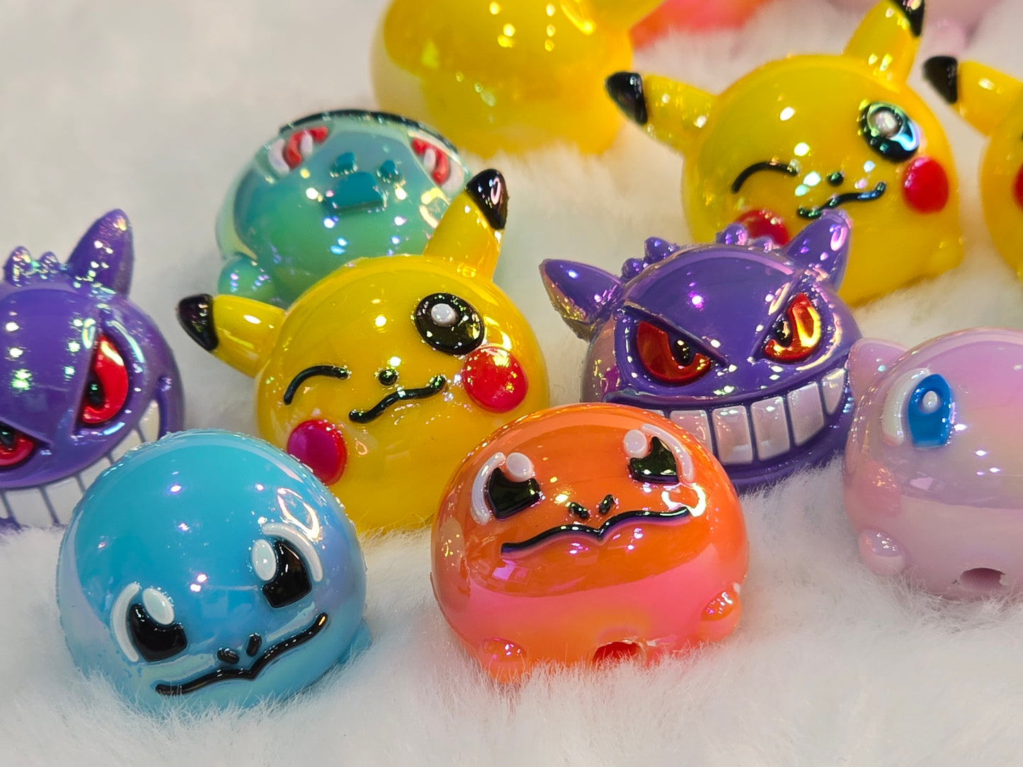 Pkemon Silicon beads