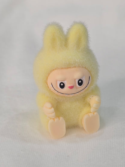 Labubu yellow- 3D Charms Keychain